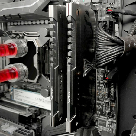 Оперативная память DIMM Patriot Memory Viper Steel DDR4 32Gb PVS432G360C8K (2x16Gb), фото , изображение 4 Оперативная память DIMM Patriot Memory Viper Steel DDR4 32Gb PVS432G360C8K (2x16Gb), фото , изображение 4