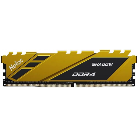 Оперативная память DIMM Netac Shadow Yellow DDR4 16Gb NTSDD4P32SP-16Y, фото 