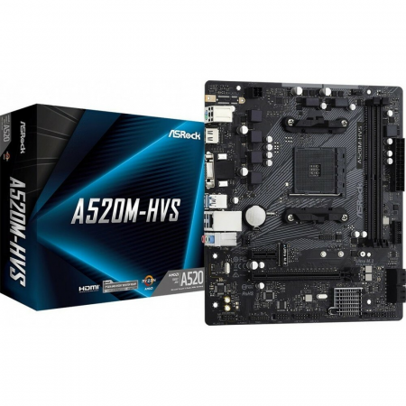 Материнская плата ASRock A520M-HVS, фото , изображение 5