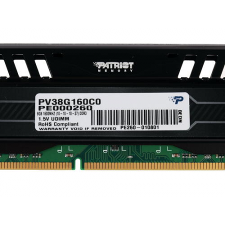 Оперативная память DIMM Patriot Viper 3 DDR3 8Gb PV38G160C0, фото , изображение 3