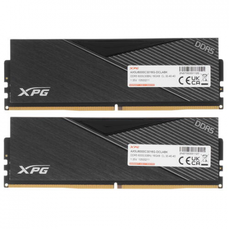 Оперативная память DIMM ADATA XPG Lancer DDR5 32Gb AX5U6000C3016G-DCLABK (2x16Gb), фото , изображение 2