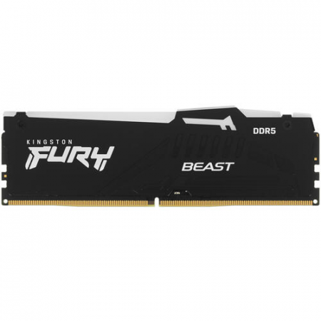 Оперативная память DIMM Kingston FURY Beast Black RGB DDR5 16Gb KF552C40BBA-16, фото , изображение 2