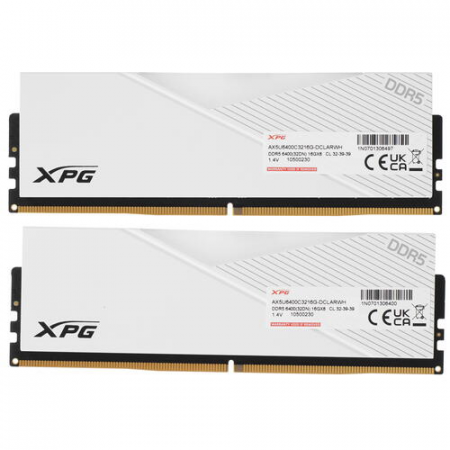 Оперативная память DIMM ADATA XPG Lancer RGB DDR5 32Gb AX5U6400C3216G-DCLARWH (2x16Gb), фото , изображение 3