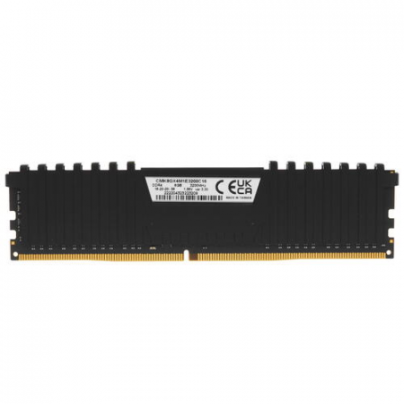 Оперативная память DIMM Corsair Vengeance LPX DDR4 8Gb CMK8GX4M1E3200C16, фото , изображение 2