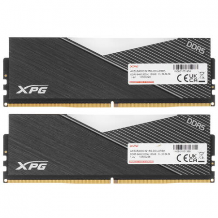 Оперативная память DIMM ADATA XPG Lancer RGB DDR5 32Gb AX5U6400C3216G-DCLARBK (2x16Gb), фото , изображение 3