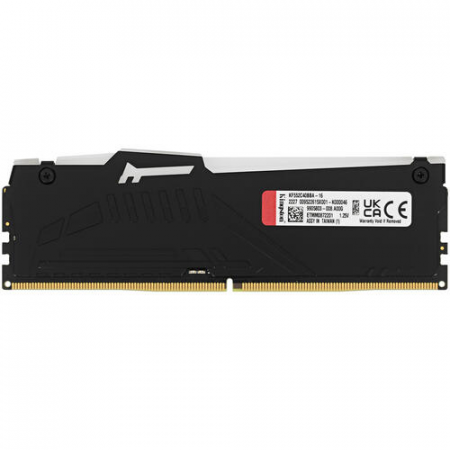 Оперативная память DIMM Kingston FURY Beast Black RGB DDR5 16Gb KF552C40BBA-16, фото , изображение 3