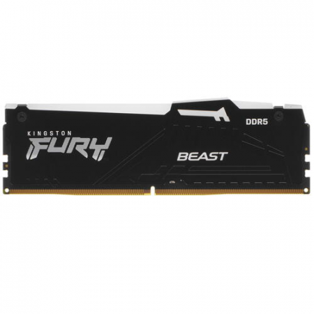 Оперативная память DIMM Kingston FURY Beast Black RGB DDR5 16Gb KF556C40BBA-16, фото , изображение 2