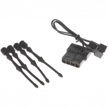 Вентилятор для корпуса Gembird S8025H-3P4M S8025H-3P4M, фото , изображение 2