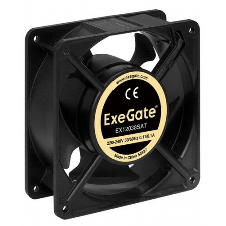 Вентилятор для корпуса ExeGate EX12038SAT EX289021RUS, фото , изображение 2 Вентилятор для корпуса ExeGate EX12038SAT EX289021RUS, фото , изображение 2