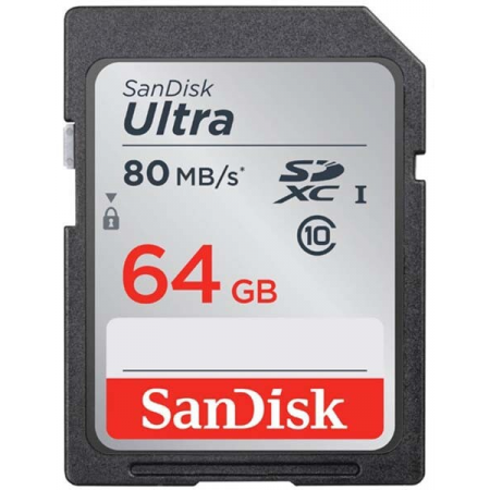 Карта памяти SANDISK SDXC 64GB UHS-I SDSDUNB-064G-GN6IN, фото 