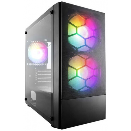 Корпус 1STPLAYER FIREBASE X4-M чёрный X4-M-BK-2F1P-1F1, фото 