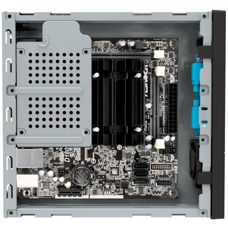 Корпус Powerman ME-100S 120W чёрный 6133715, фото , изображение 5