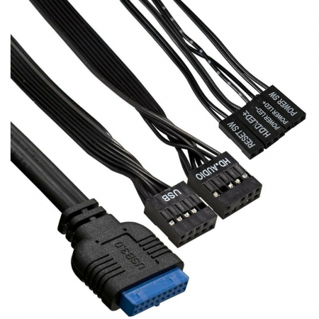 Корпус ExeGate BAA-114U2 чёрный EX292356RUS, фото , изображение 3