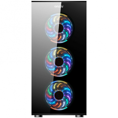 Корпус Ginzzu CL280 чёрный CL280, фото , изображение 4