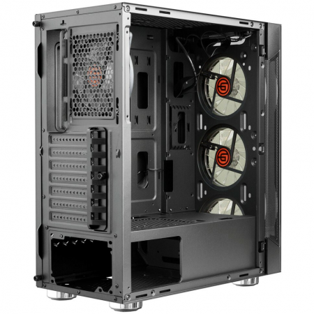 Корпус Ginzzu CL280 чёрный CL280, фото , изображение 6