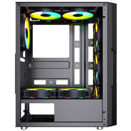 Корпус Powercase Mistral T4B чёрный CMITB-L4, фото , изображение 6