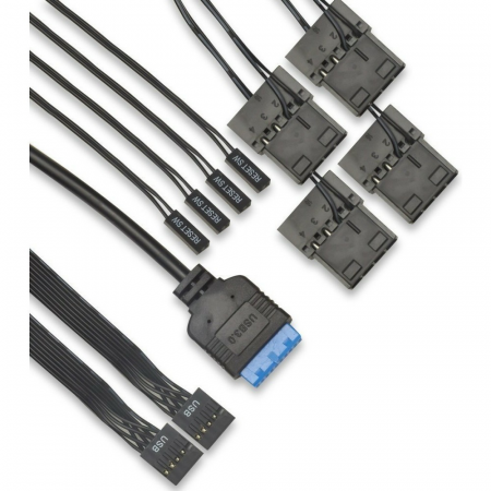 Корпус ExeGate Mistery R3 600W чёрный EX294479RUS, фото , изображение 6