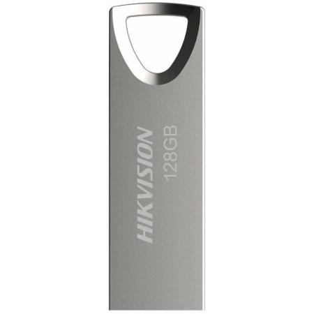 Флеш Диск Hikvision 128GB M200 HS-USB-M200 128G USB2.0 серебристый, фото 