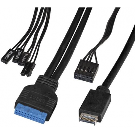 Корпус ExeGate XP-332UC чёрный EX287372RUS, фото , изображение 2