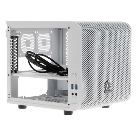 Корпус Thermaltake Core V1 Snow белый CA-1B8-00S6WN-01, фото , изображение 10 Корпус Thermaltake Core V1 Snow белый CA-1B8-00S6WN-01, фото , изображение 10
