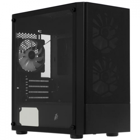 Корпус 1STPLAYER FIREBASE X4-M чёрный X4-M-BK-2F1P-1F1, фото , изображение 3