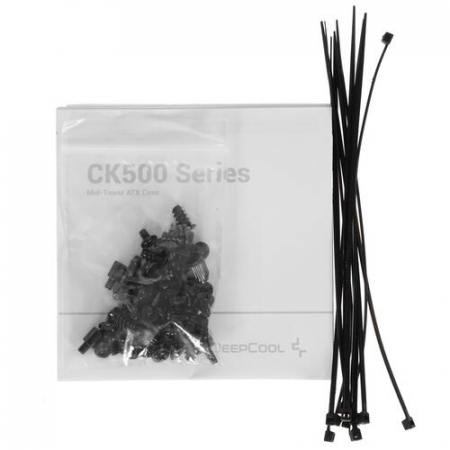 Корпус DEEPCOOL CK500 белый R-CK500-WHNNE2-G-1, фото , изображение 14