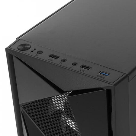 Корпус AeroCool Glider-G чёрный COSMO-G-BK-V1, фото , изображение 5