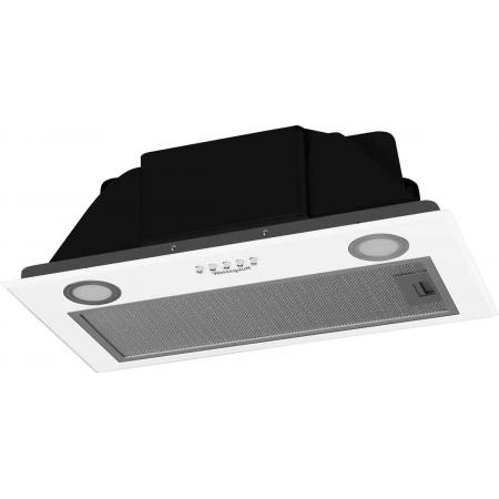 Вытяжка встраиваемая Weissgauff BOX 850 WH белый управление: кнопочное (1 мотор), фото 