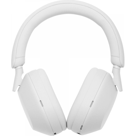 Гарнитура мониторные Sony WH-1000XM5 1.2м белый беспроводные bluetooth оголовье (WH1000XM5/S), фото 