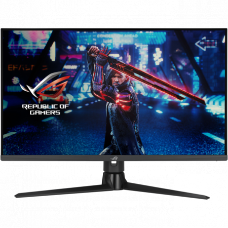 Монитор ASUS 32 ROG Strix XG32AQ Fast IPS, ProGaming, 2560x1440, 1ms, 400cd/m2, 3000:1, 178°/178°, HDMI*2, DP, USB Type-C, 175Hz, HDR600, NVIDIA G-SYNC, Swivel, HAS, VESA, Black, 90LM08A0-B01170 3 years, фото 