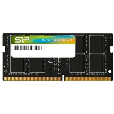 Память Silicon Power 16GB DDR4 3200MHz SP016GBSFU320B02 RTL PC4-25600 CL22 SO-DIMM 260-pin 1.2В single rank Ret, фото 
