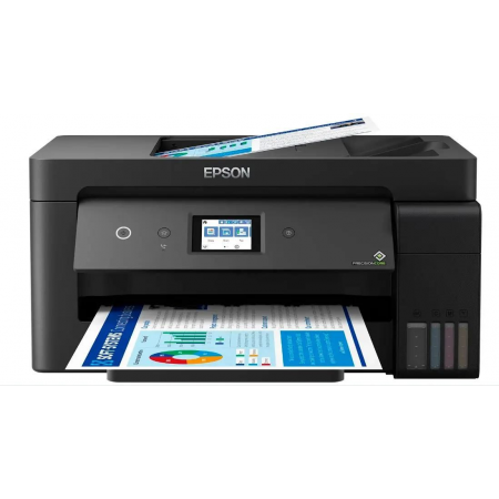 МФУ струйный Epson L14150 (C11CH96403/C11CH96502) A3 Duplex Net WiFi черный, фото 