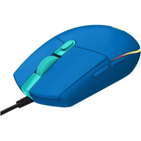 Мышь проводная Logitech G102 LIGHTSYNC (910-005810) Синий, фото 