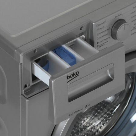 Стиральная машина Beko WSRE6512ZSS серебристый, фото , изображение 7