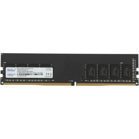 Оперативная память 8Gb DDR4 3200MHz Netac NTBSD4P32SP-08, фото 