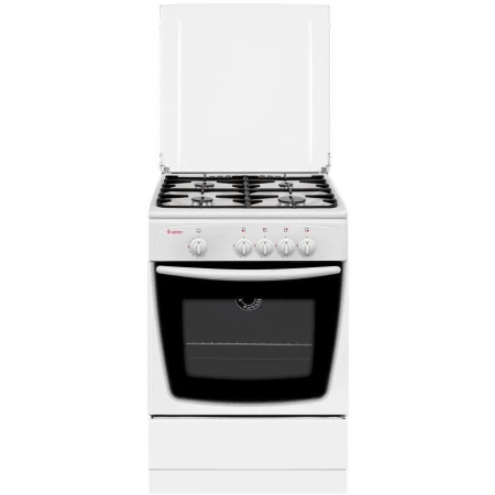 Плита Газовая Gefest CG 60MC7 K73 белый (металлическая крышка) реш.чугун, фото 