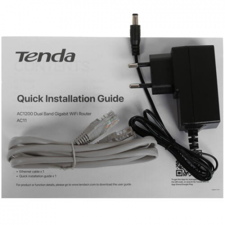 Wi-Fi роутер Tenda AC11, фото , изображение 7