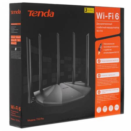 Wi-Fi роутер Tenda TX2 Pro, фото , изображение 7