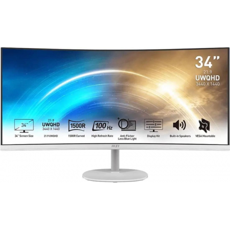 Монитор MSI 34" 9S6-3PB2CT-025, фото 
