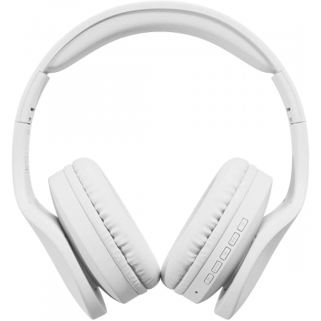 Гарнитура накладные Digma BT-17 белый/белый беспроводные bluetooth оголовье (BT17W), фото 