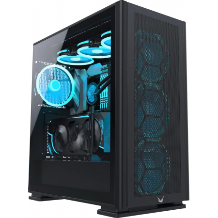 Корпус Formula Air Power G5 EX черный без БП ATX 4x120mm 2xUSB3.0 1xUSB3.1 audio bott PSU, фото 