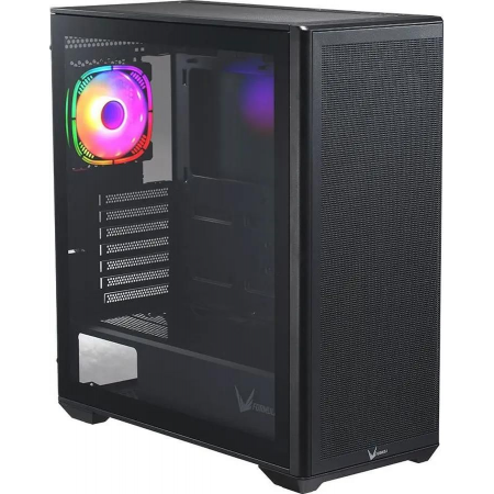 Корпус Formula Air Power G5 Plus черный без БП ATX 1x120mm 2xUSB2.0 1xUSB3.1 audio bott PSU, фото 