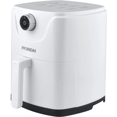 Аэрогриль Hyundai HYF-2052 1000Вт белый/серебристый, фото 