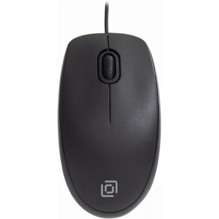 Мышь Oklick 195M черный оптическая (800dpi) USB, фото 
