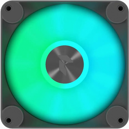 Вентилятор Aerocool APNX FP1-140 PWM ARGB BLACK 140x140mm 4-pin 15-32dB 220gr LED Ret, фото 