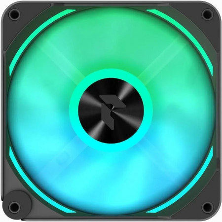 Вентилятор Aerocool APNX FP2-120 PWM ARGB Black 120x120mm 4-pin 15-33dB 200gr LED Ret, фото 