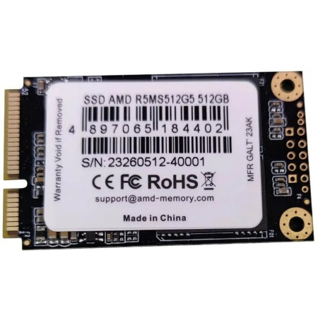 Накопитель SSD AMD SATA 512GB R5MS512G5 Radeon R5 mSATA, фото 