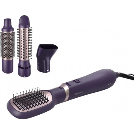 Фен-щетка Philips BHA313/00 800Вт фиолетовый, фото 