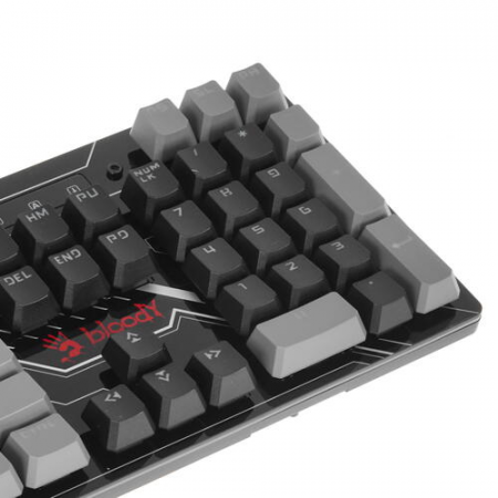 Клавиатура A4Tech Bloody B865 механическая серый/черный USB for gamer LED, фото , изображение 4