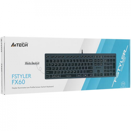 Клавиатура проводная A4Tech Fstyler FX60, фото , изображение 9